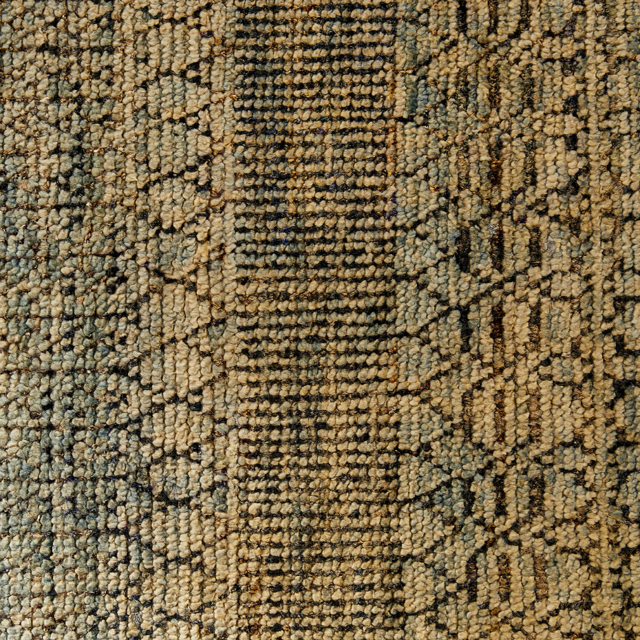 Tapis laine et soie Nagari