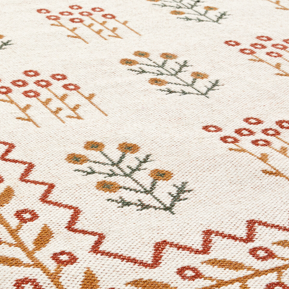 Tapis en laine tissé plat, Justin