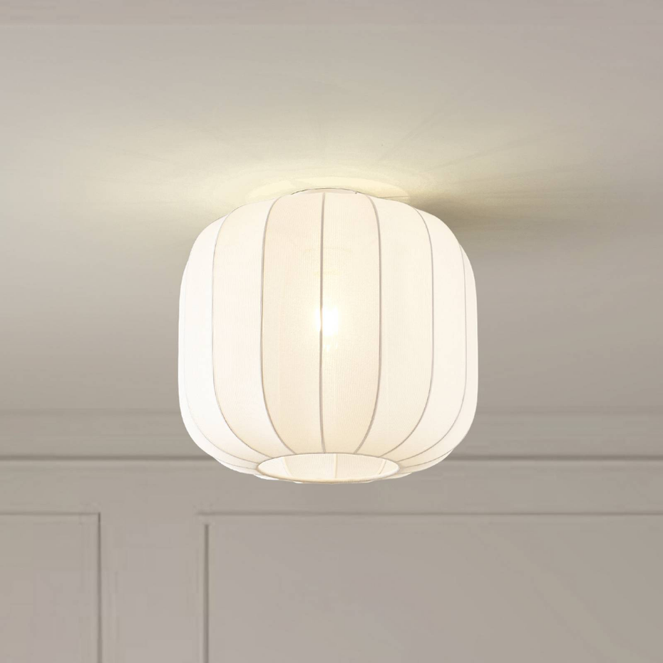 Plafonnier en textile scandinave, Helin