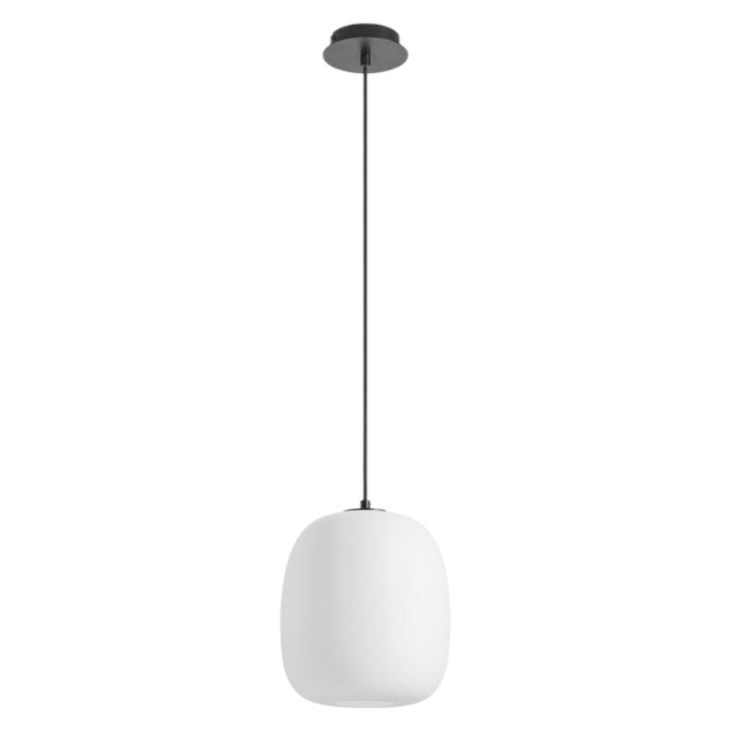 Suspension verre opale Jap D23