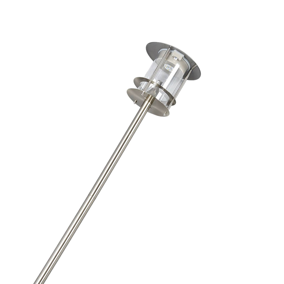 Lampe solaire en inox moderneLED, Sumaya