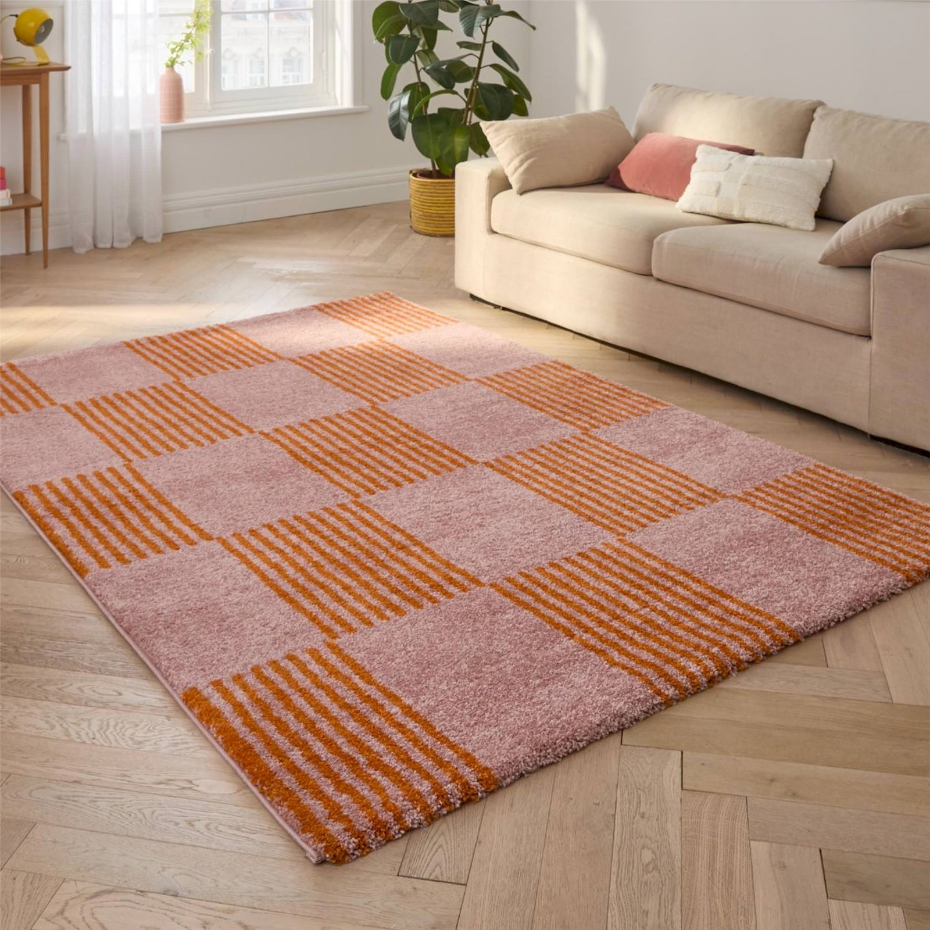 Tapis rectangulaire en polypropylène Groovy