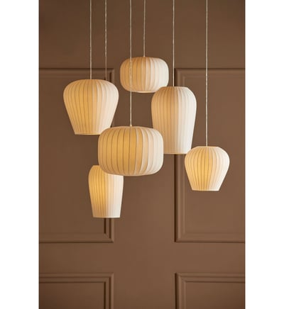 Suspension - Xela - Ø30 Cm - Blanc
