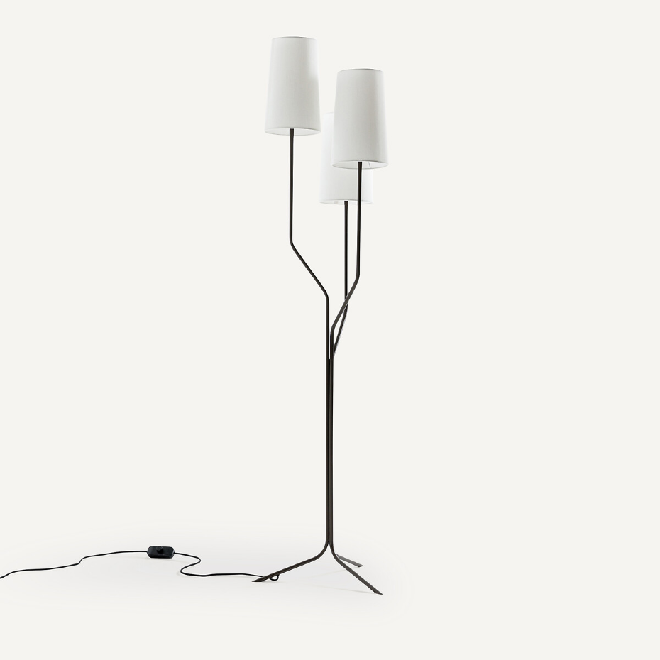 Lampadaire 3 abats-jours, Kynthos