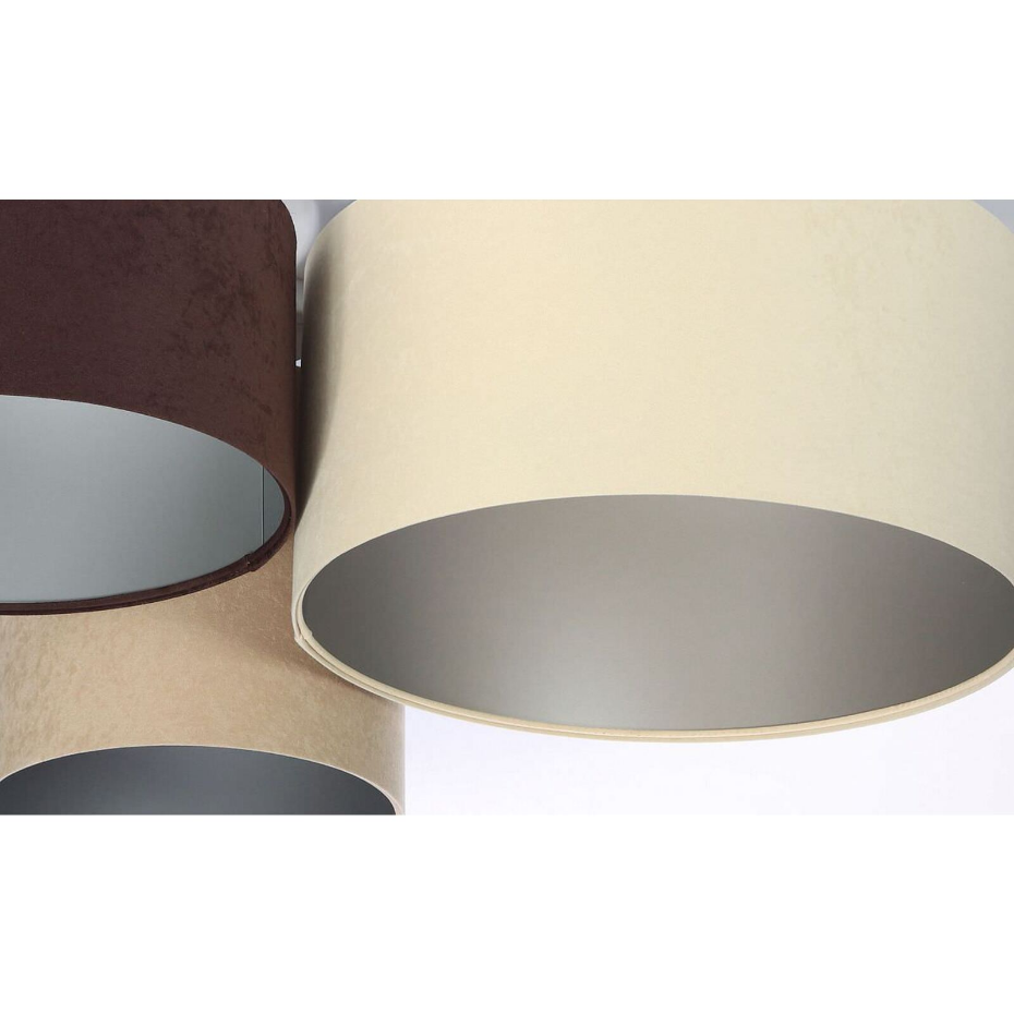 Plafonnier en tissu Trio