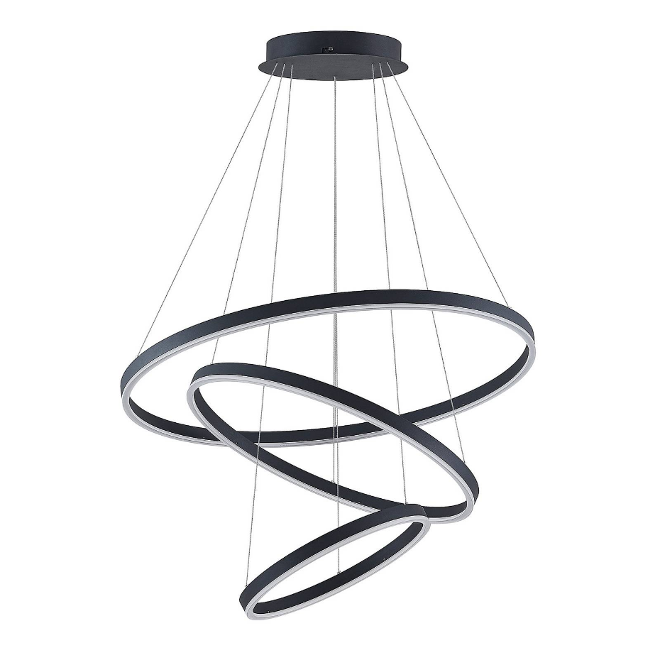 Suspension en métal moderneLED, Albiona