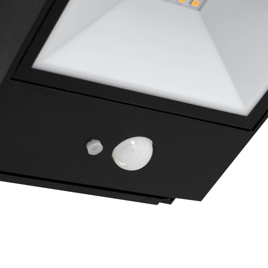 Lampe solaire extérieure en aluminiumLED