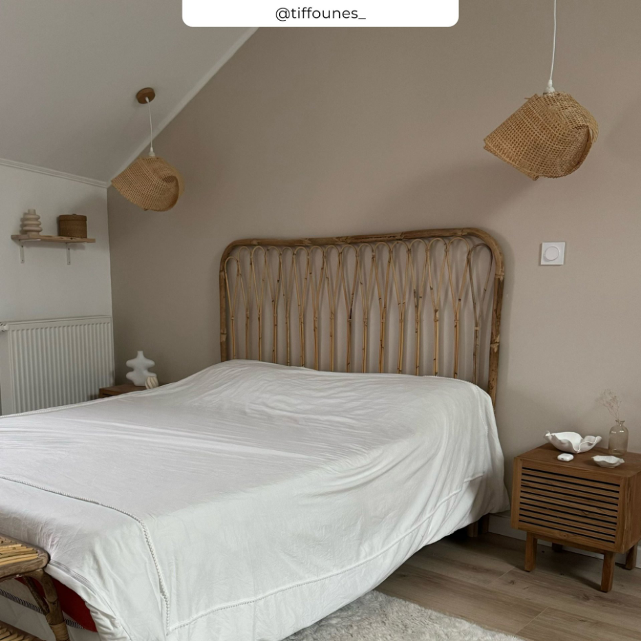 Suspension en bambou et métal D40 cm - ORTA