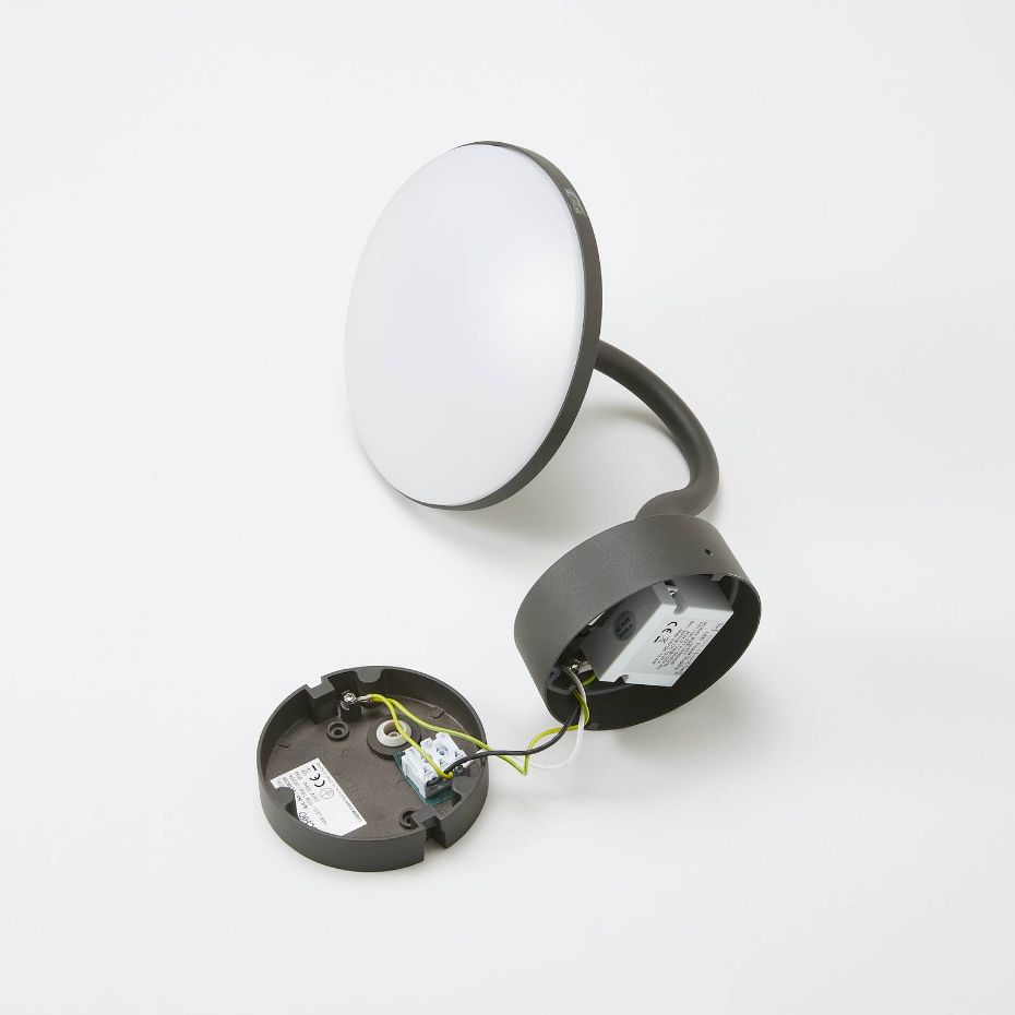Applique extérieure en aluminium moderneLED