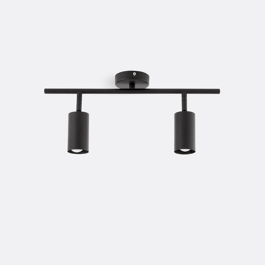 Plafonnier spot double orientable, Projoto