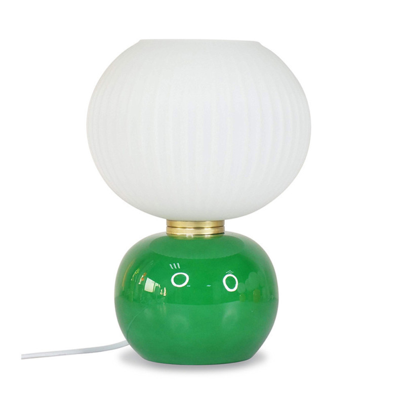 Lampe de chevet en verre Adonis vert