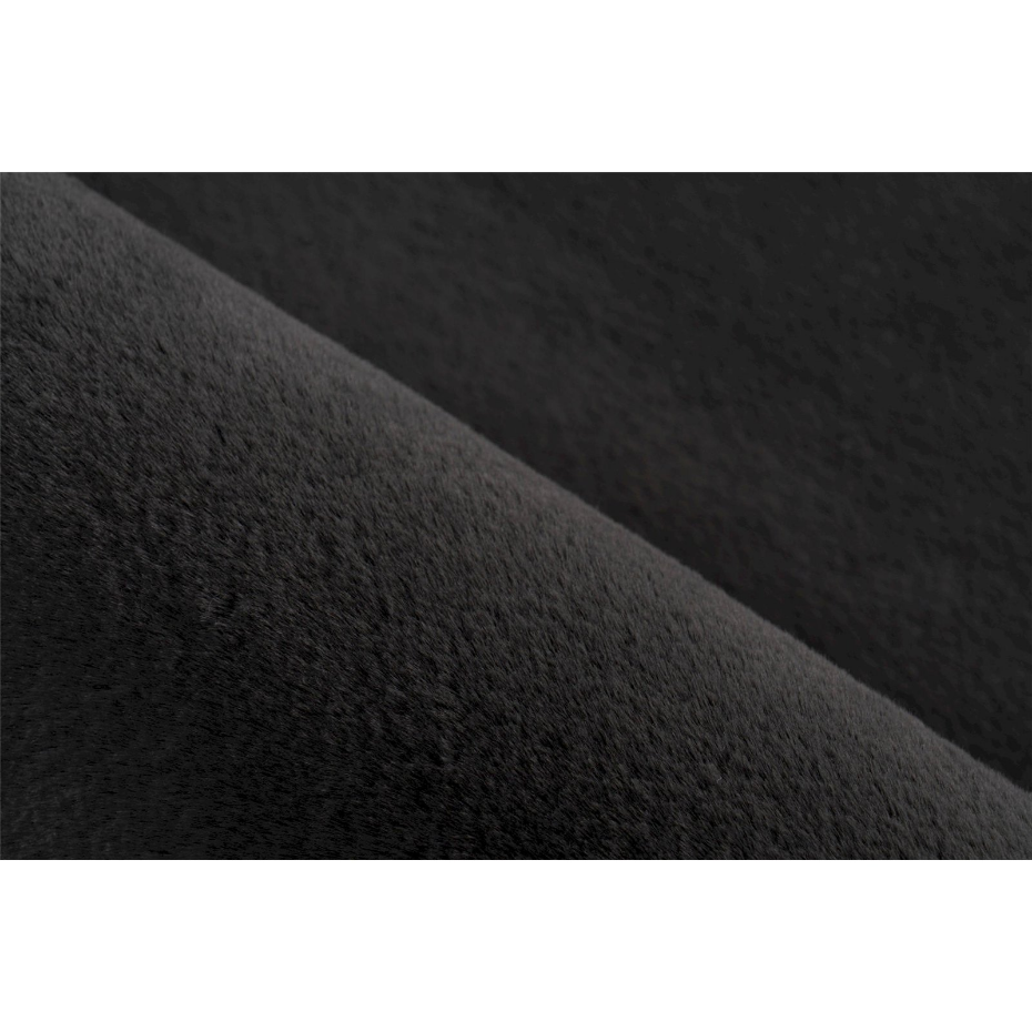 Tapis rectangulaire en polyester poils courts