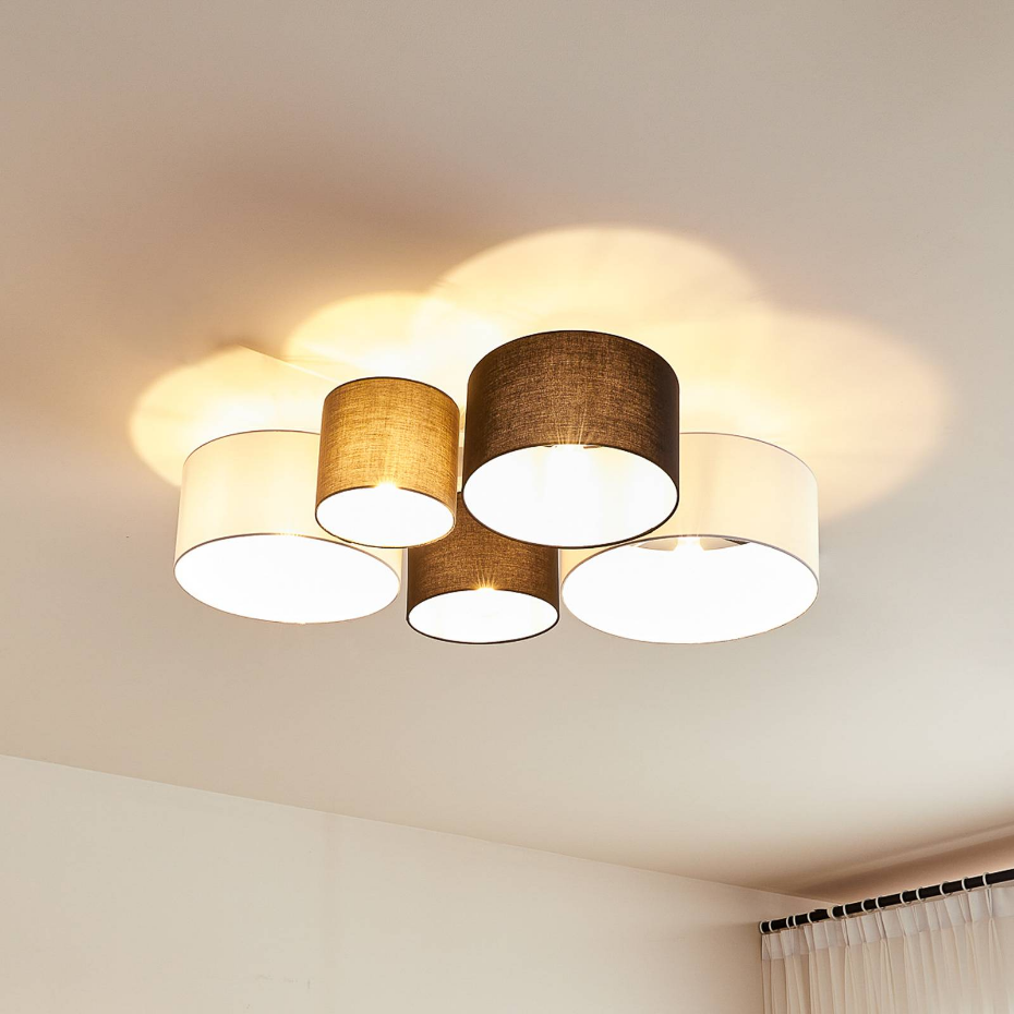 Plafonnier en textile scandinave, Lettie