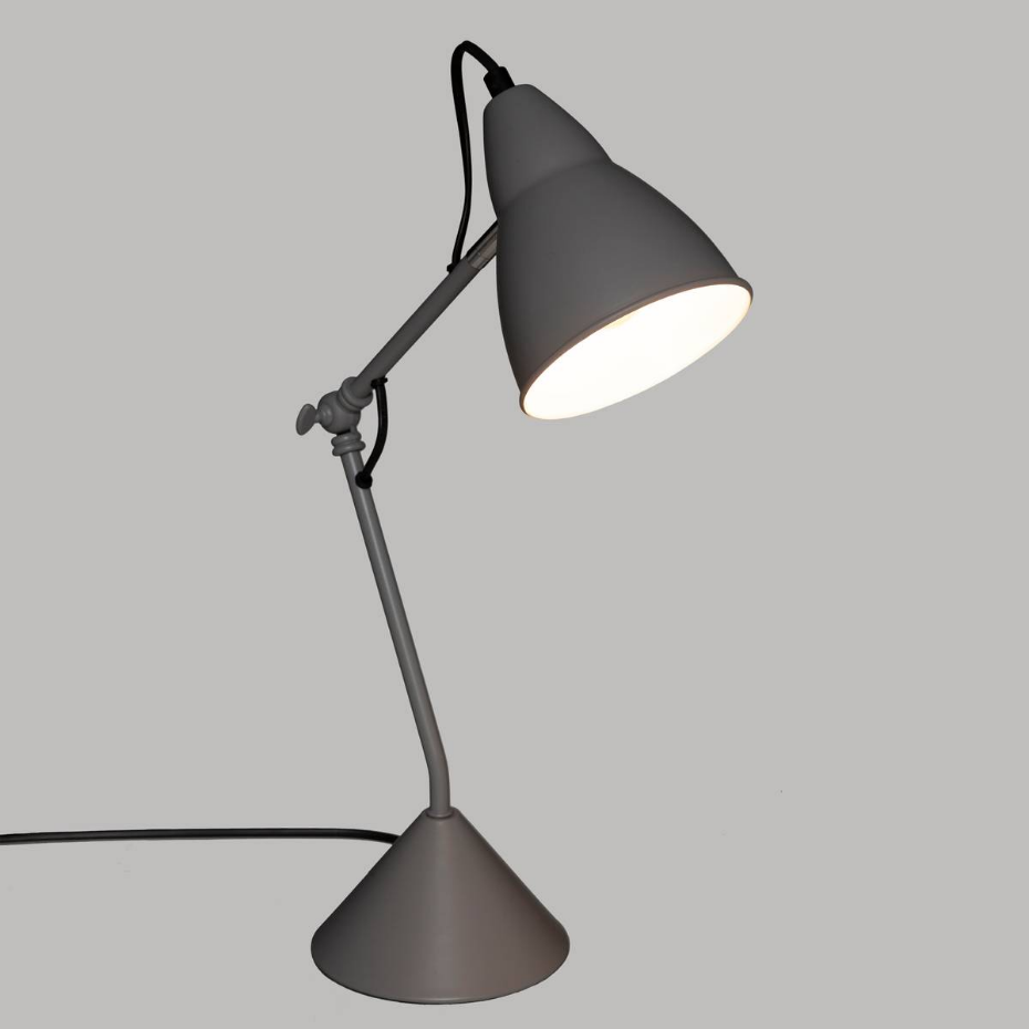 Lampe articulée bureau base ciment design AUDE