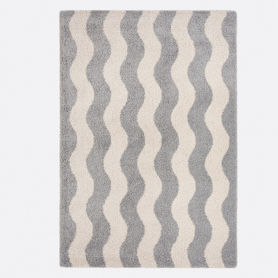 Tapis rectangulaire, motif vagues, NAMI