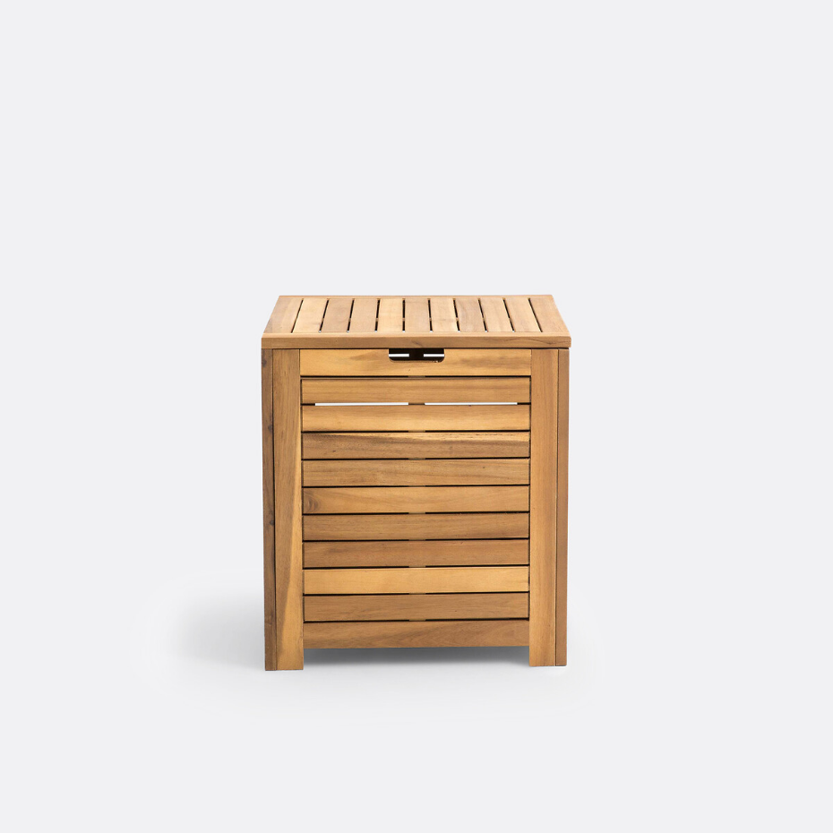 Coffre de rangement en acacia L45 cm, Garden
