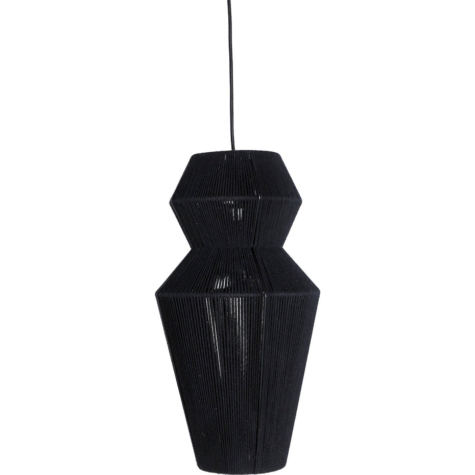 Suspension en coton et fer style ethnique chic
