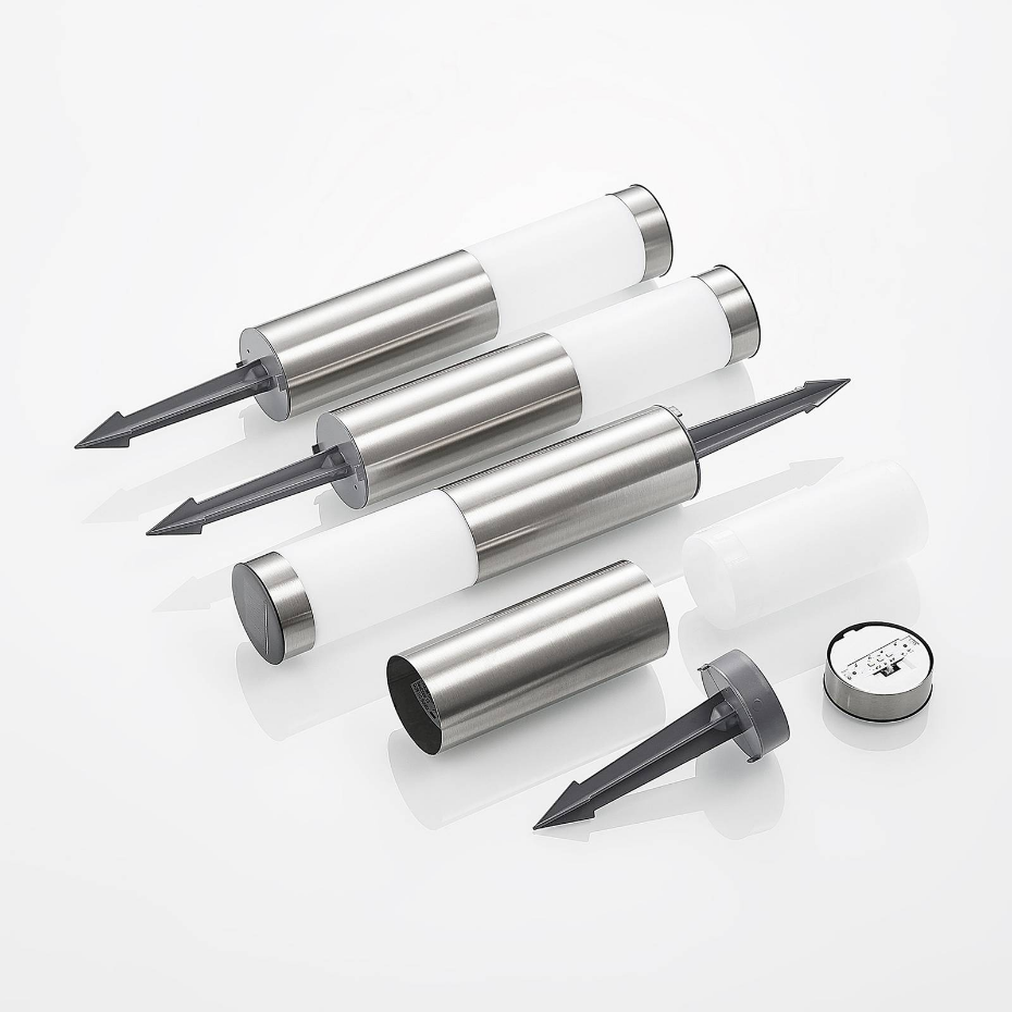 Lampe solaire en inox moderneLED, Sirita