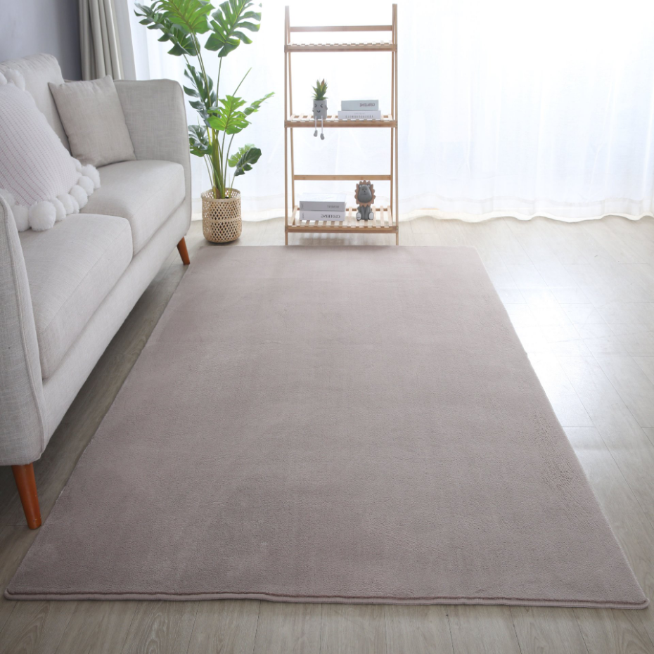 Tapis de salon uni MOSCOU