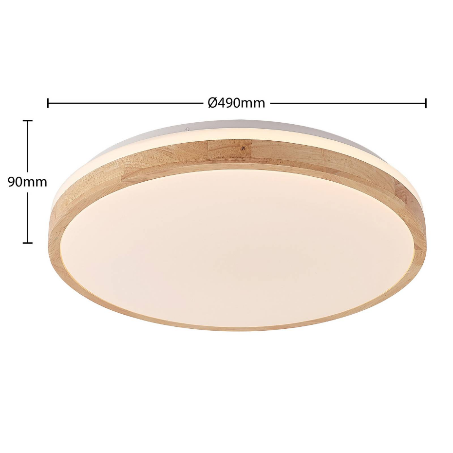 Plafonnier en bois moderneLED, Emiva
