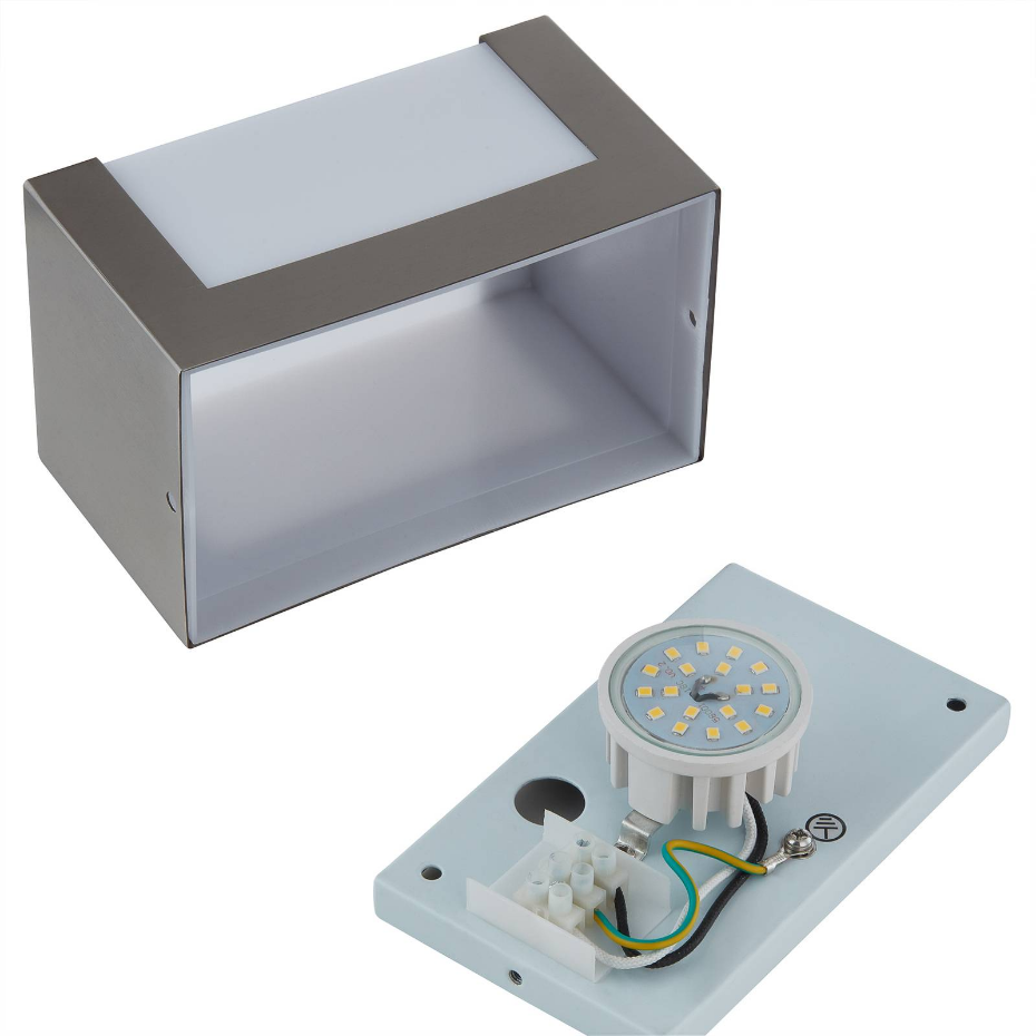 Applique extérieure en inox moderneLED