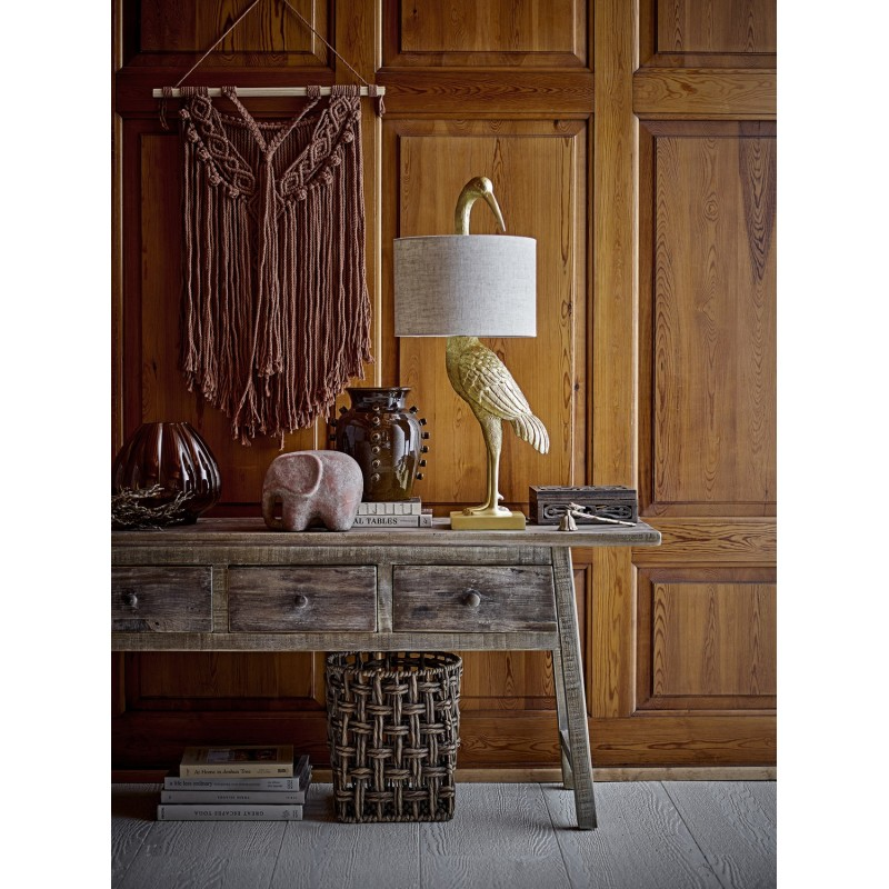 Lampe de table oiseau héron