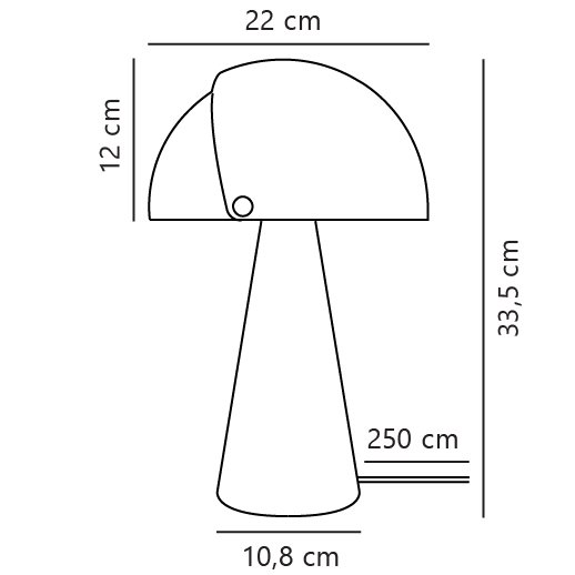 Lampe à poser ALIGN