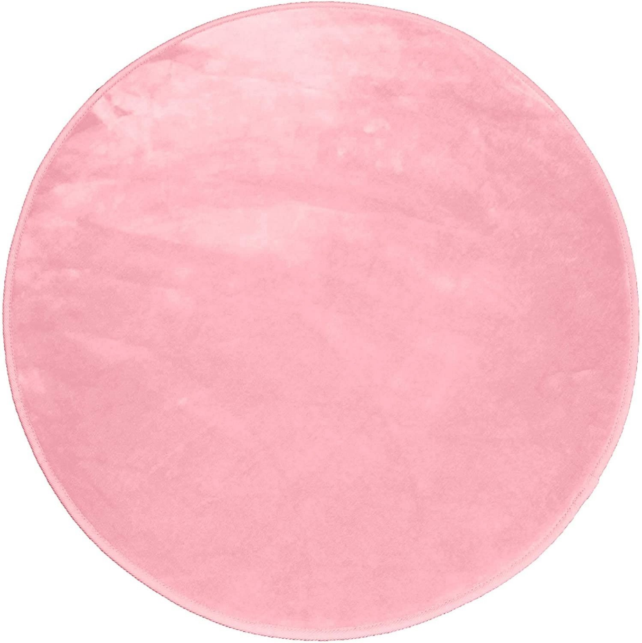 Tapis rond velours uni Collection Louna