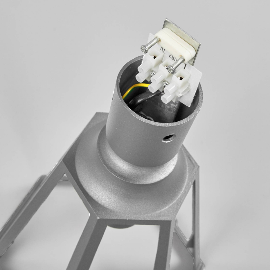 Lampadaire extérieur en aluminium moderne