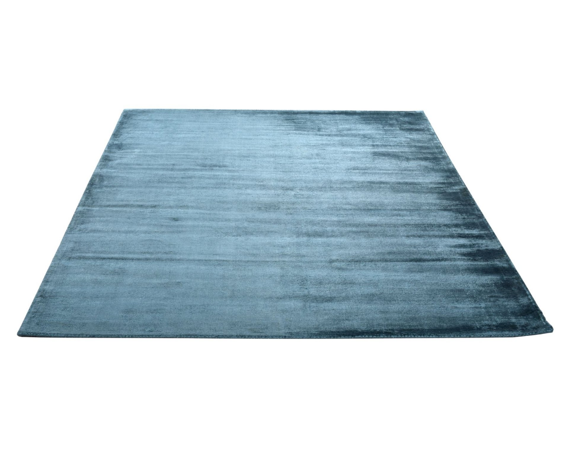 Tapis en viscose tissé main aspect vieilli - Shine
