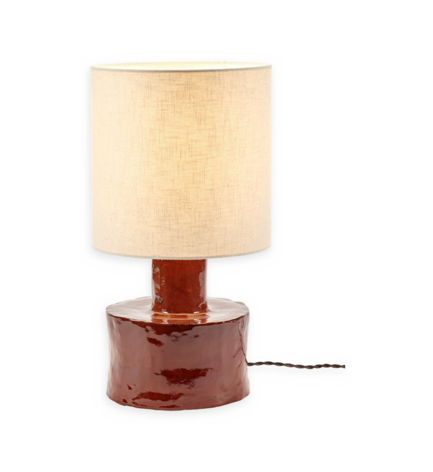 Lampe À Poser Catherine - M - Rouge