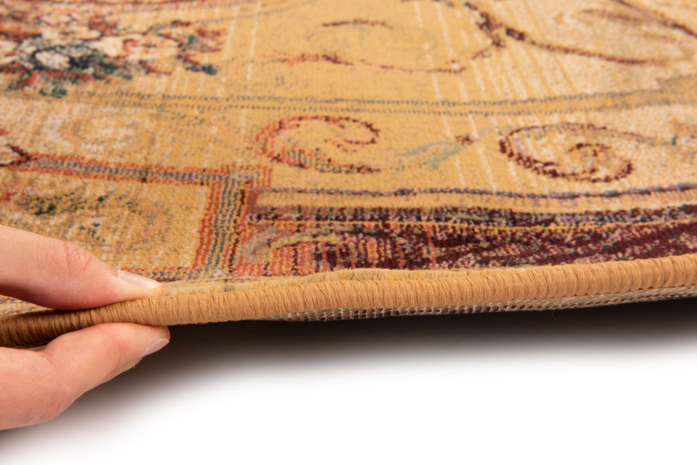 Tapis Gabiro Medaillon, tissé, rond