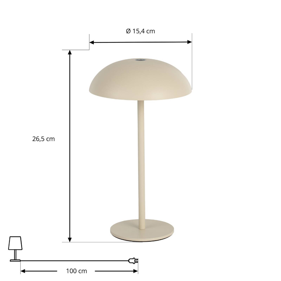 Luminaire de terrasse en métal moderneLED