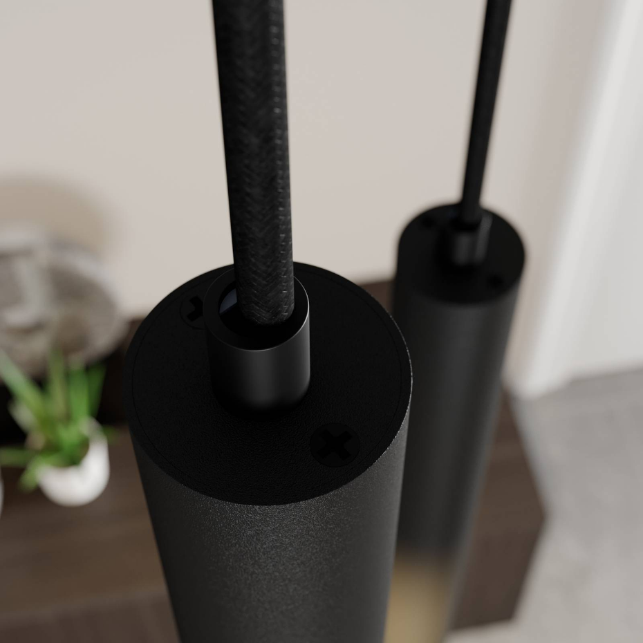 Suspension en aluminium moderneLED, Franka