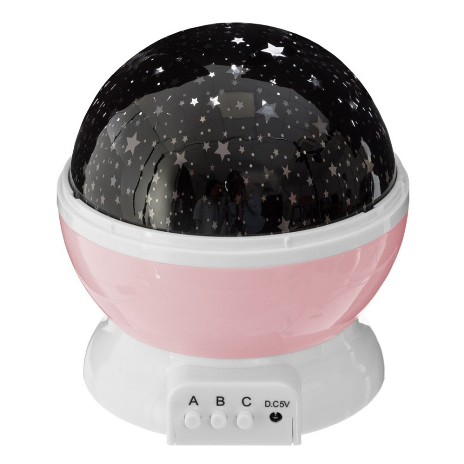 Lampe Veilleuse Projecteur Rose