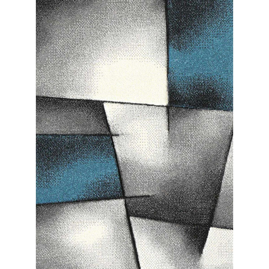 Tapis entrée tissé motif géométrique LYN8 ULTIMA