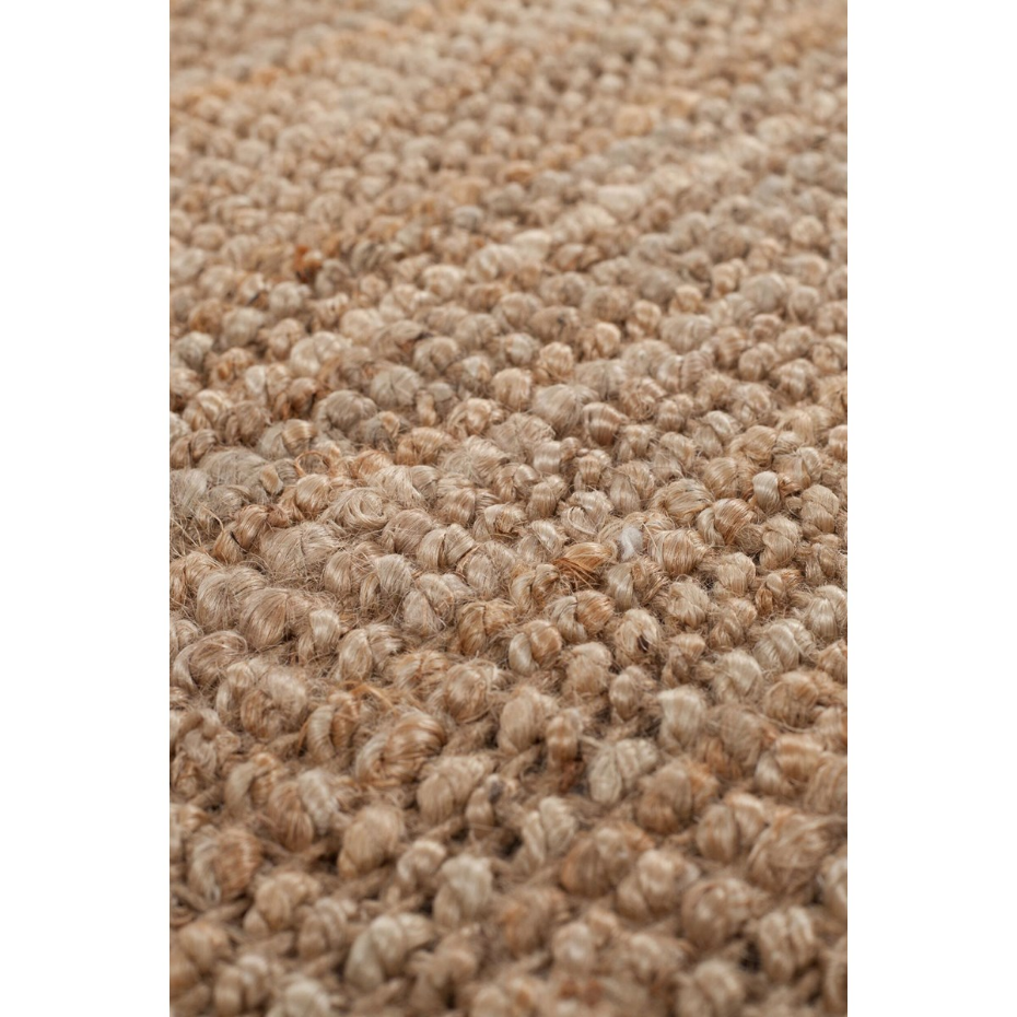 Tapis de couloir moderne en Jute CURLY