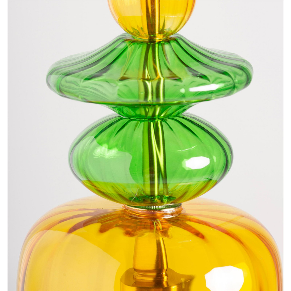 Suspension en verre style art déco