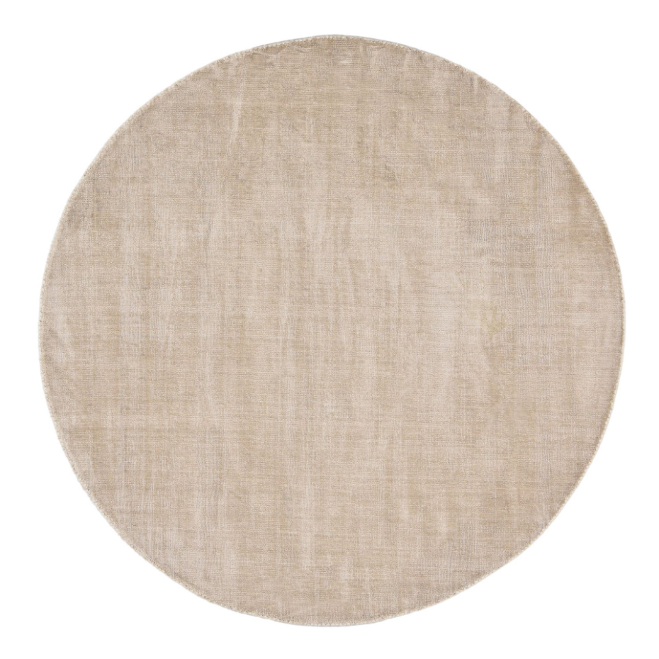 Tapis en viscose brillant tissé main - Star