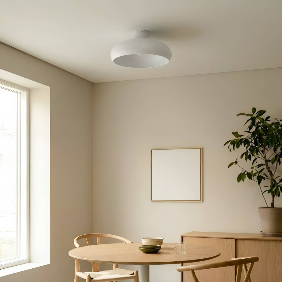 Plafonnier en métal moderne, Elover