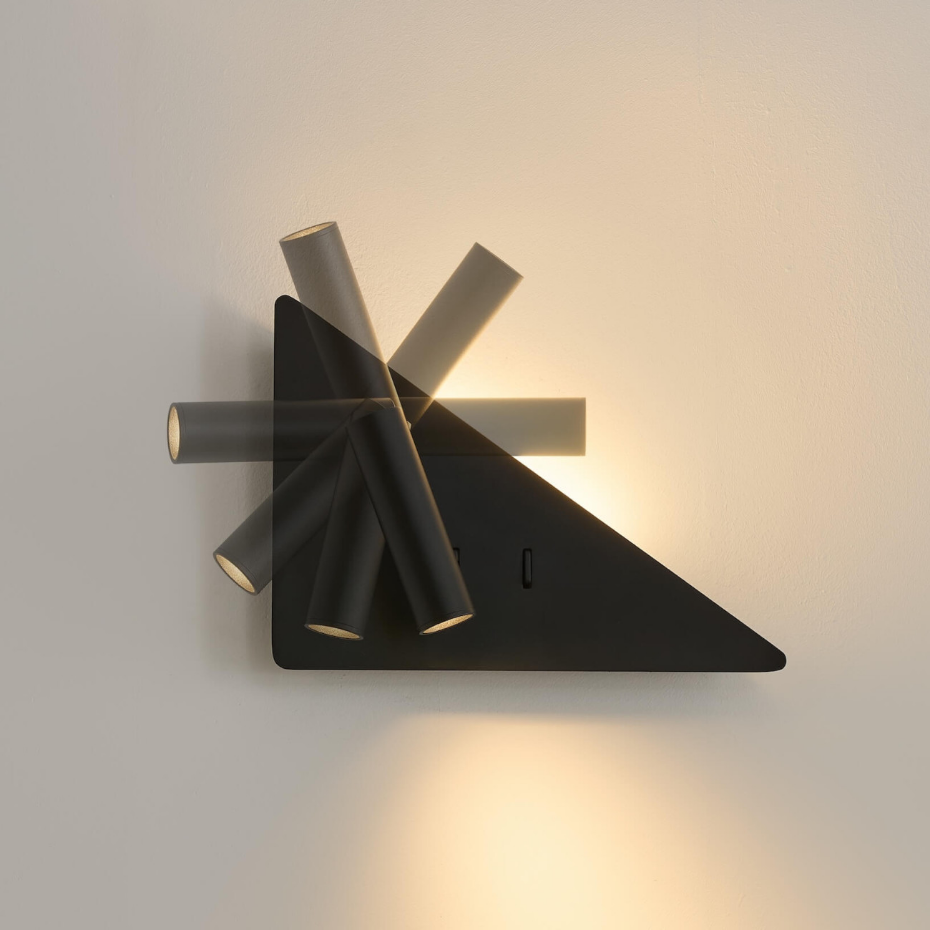 Applique triangle liseuse gauche LED - ELARIS