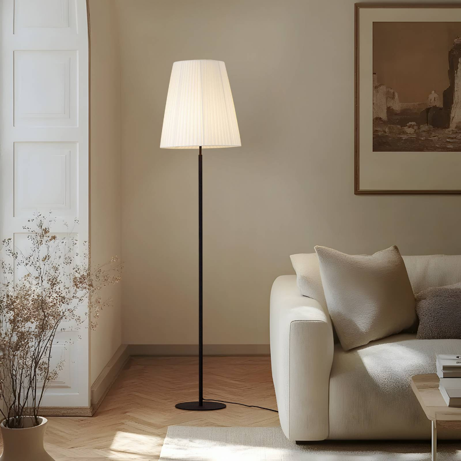 Lampadaire en textile moderne, Virelle