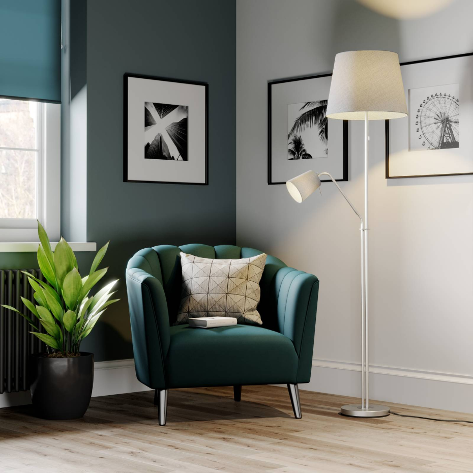 Lampadaire en textile moderne, Nantwin