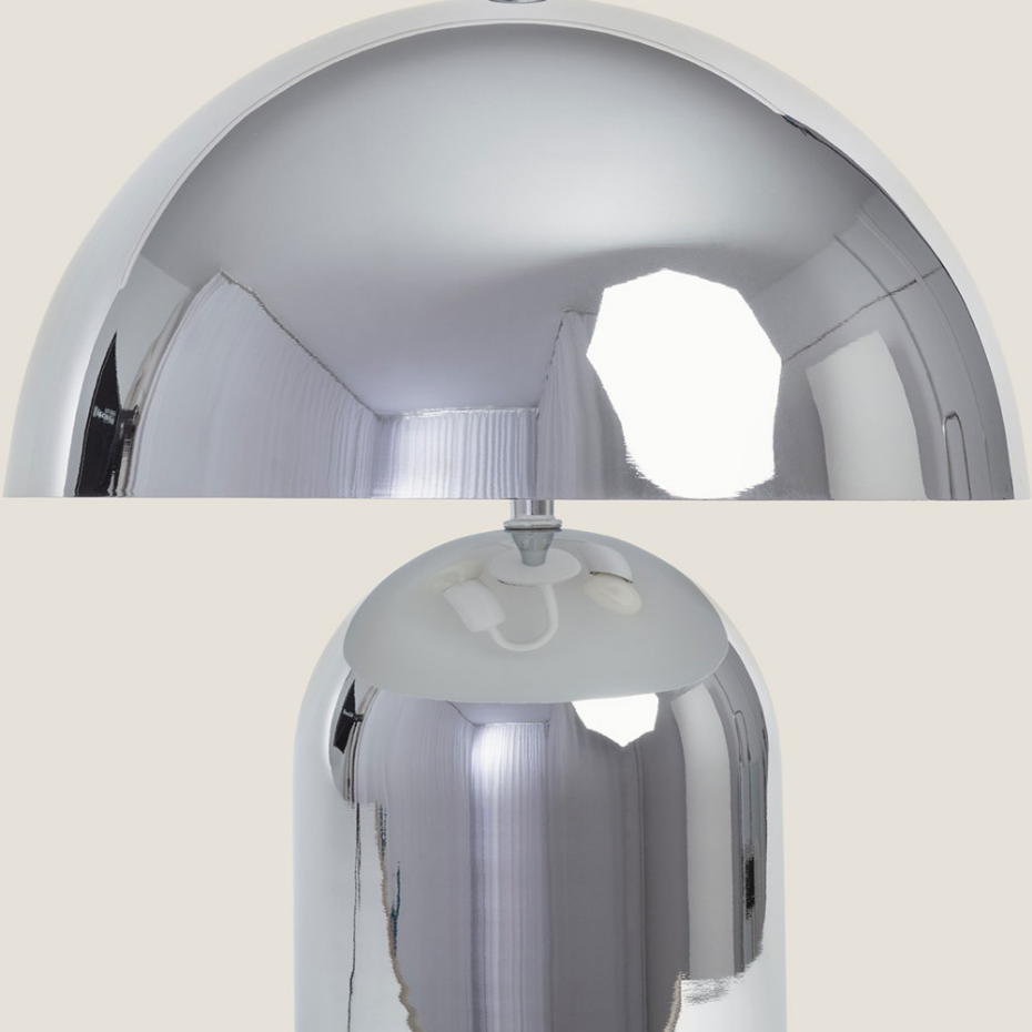 Lampe à poser champignon en métal- ARTO