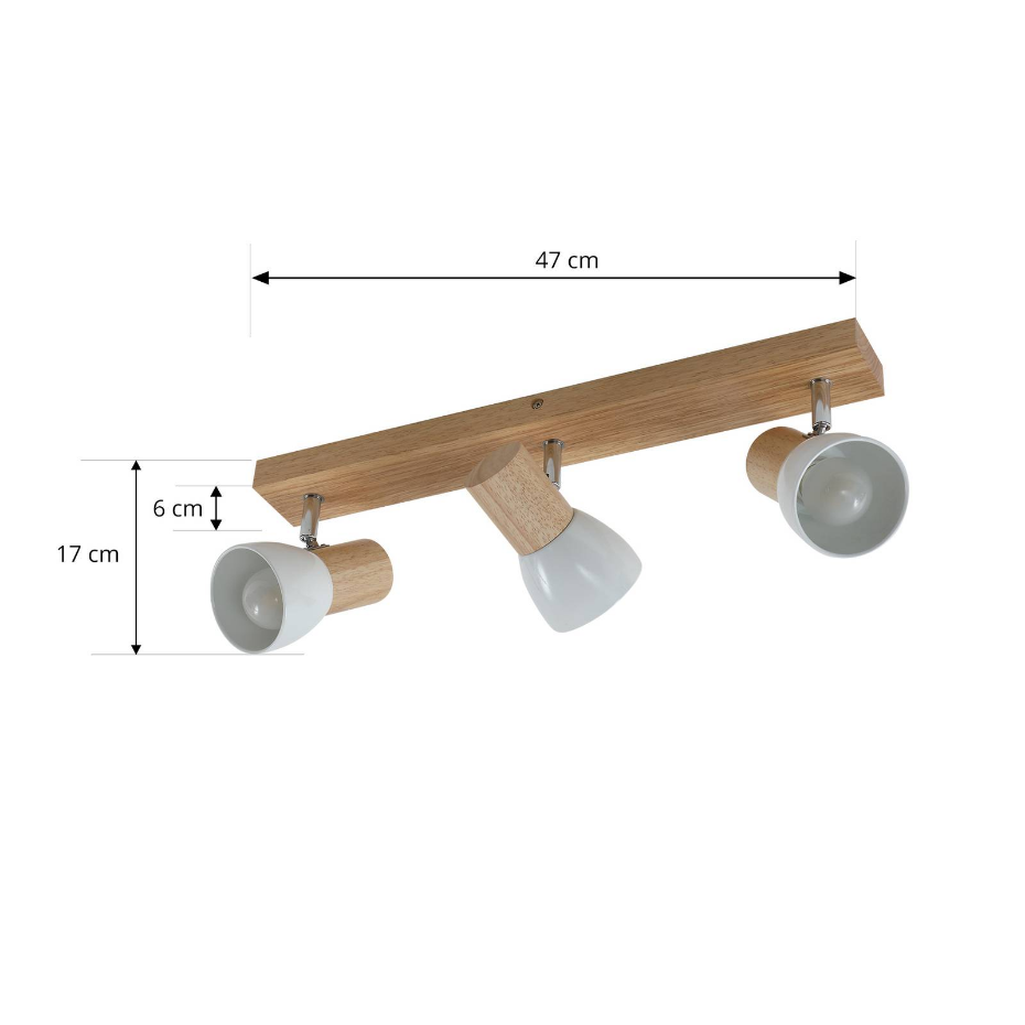 Spot en bois scandinave, Thorin