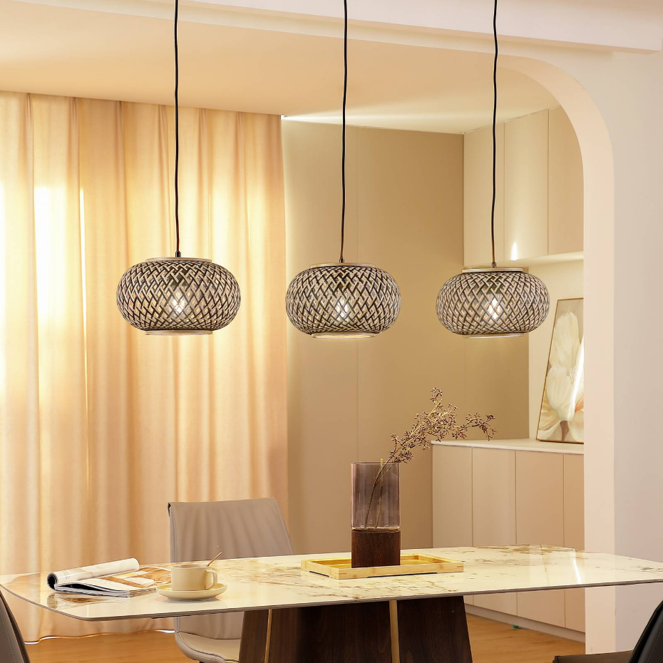 Suspension en bois traditionnelle, Nerys