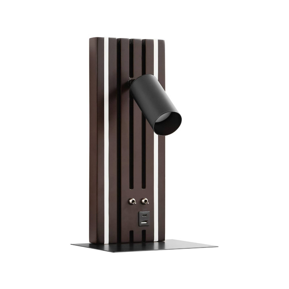 Applique en bois moderneLED, Tiron