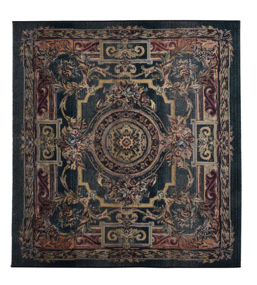 Tapis Gabiro Medaillon, tissé, rond