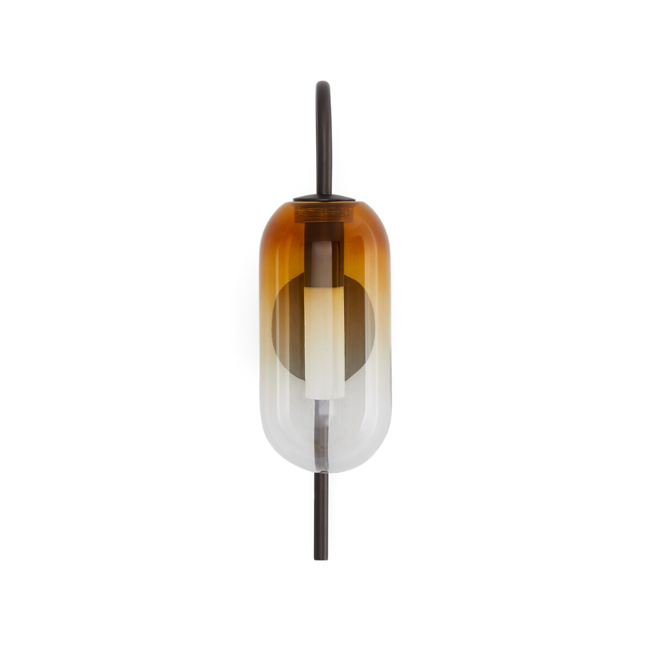 Applique verre ambré, Linterna