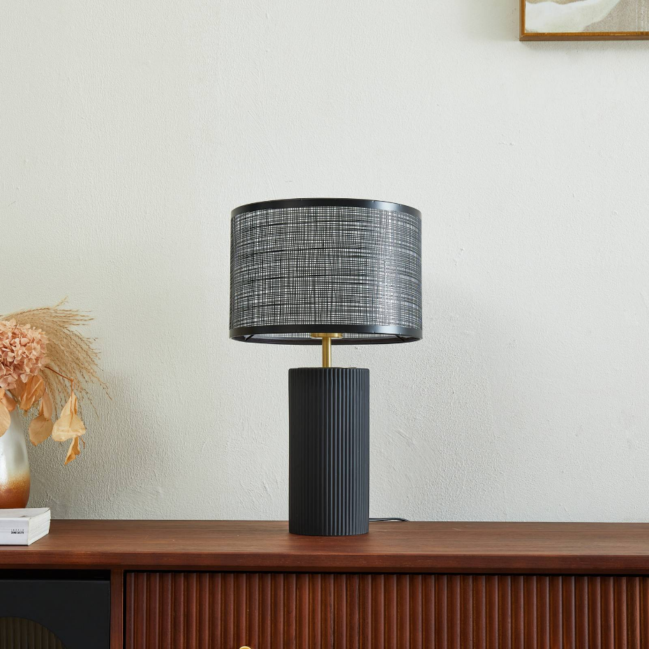 Lampe à poser en verre moderne, Sorscha